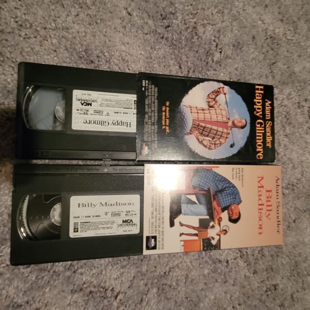 Adam Sandler VHS Movie Set - Picture 2 of 4